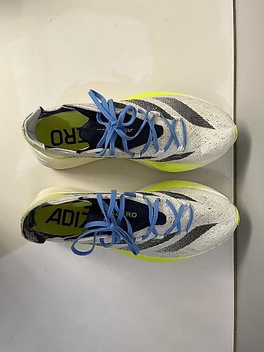adizero: Кроссовки, 42, Adidas, Б/у, цвет - Белый, Самовывоз, Платная доставка — 3