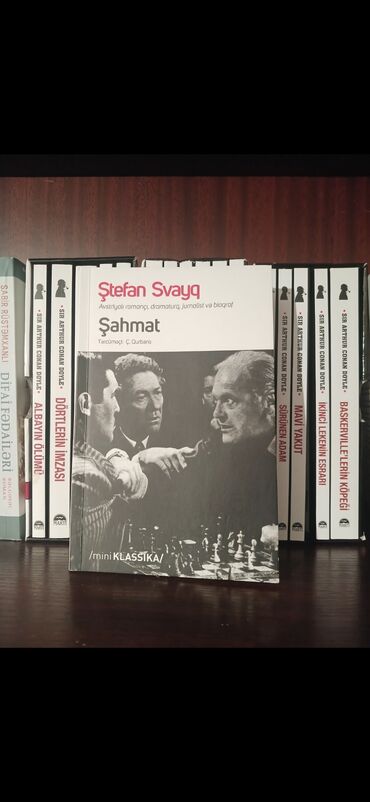 orfoepiya lüğəti kitabı: Stefan Şvayq Şahmat kitabı