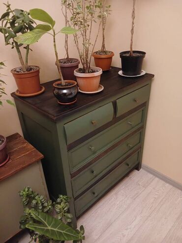 покупка старой мебели: Винтажный ретро комод середина хх- века, ручная работа, массив дерева