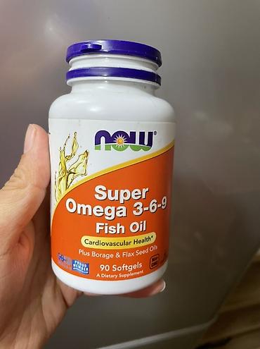 амега 3 рыбий жир: NOW Foods Super Omega 3-6-9 Fish Oil — комплекс жирных кислот омега-3 — 1