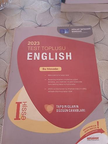 Testlər: İngilis dili Testlər 11-ci sinif, DİM, 1-ci hissə, 2023 il — 1