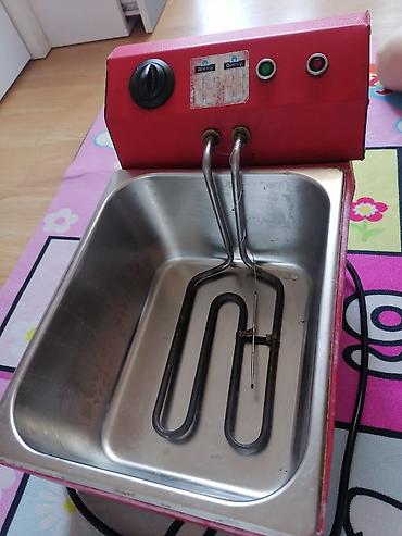 Elektrik fritöz – tək vannalı, paslanmayan poladdan daxili qab - Tip