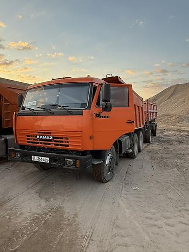 кузов портер 2: Самосвал КАМАЗ 65115 с прицепом-самосвалом - Колесная формула 6x4. - — 2