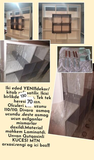 meyve polkalari: Yeni, Dekorativ rəf, Düz, Azərbaycan