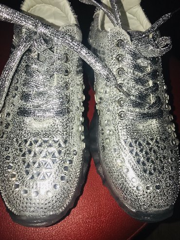 Women's Sneakers and athletic shoes: Ölçü: 37, rəng - Gümüşü, Yeni — 7