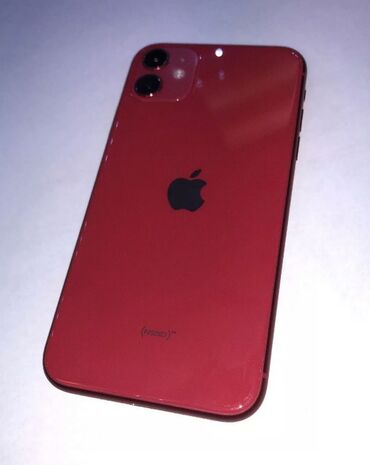 айфон 11 оригинал: IPhone 11, Б/у, 128 ГБ, Красный, 100 %