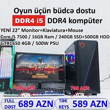 Masaüstü kompüterlər və iş stansiyaları: FÜRSƏTDƏN YARARLANIN!!! BÜTÜN KOMPÜTERLƏR MAYA DƏYƏRİNDƏN AŞAĞI!! ⭐Tək — 1