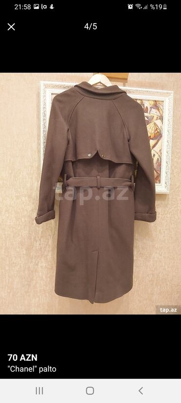 qış paltoları: Palto M (EU 38), rəng - Yaşıl