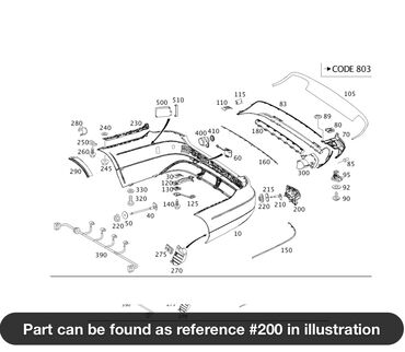 Крылья и комплектующие: Крепление крыла Заднее левое Mercedes-Benz, 2016 г., Б/у, Оригинал — 12
