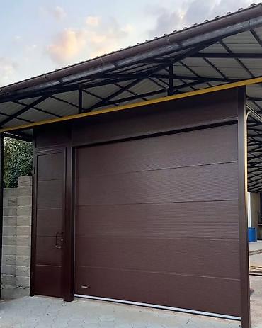 Секционные ворота: Автоматтык секциялык дарбазалар – ыңгайлуу, коопсуз, заманбап! 🏠 — 5
