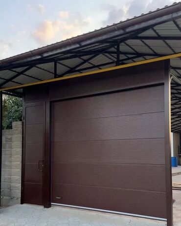 Секционные ворота: ВОРОТА | ДАРБАЗА Все виды автоматических ворот! Секционные ворота — 3