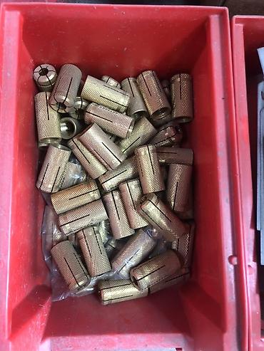 Анкерные болты: Латунные анкеры-втулки для бетона - Материал: латунь — 5