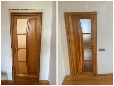 Фурнитура и комплектующие: Qapı 🌙Nure *Satılır – Otaq qapıları (5 ədəd)* 📏 Ölçü: Eni 87 sm