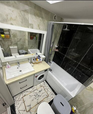 2 комнатная квартира в джале: 3 бөлмө, 101 кв. м, Элитка, 9 кабат, Дизайнердик ремонт