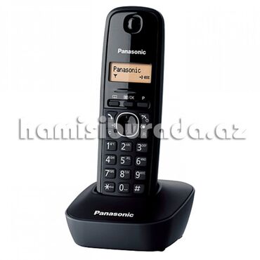 telefolar: Stasionar telefon Panasonic, Simsiz, Yeni