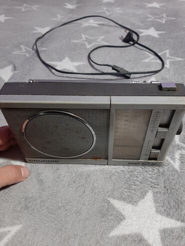 Zvučnici i stereo sistemi: Radion Gruding Muzic Boy 60. original stari model 1980 godine radion — 1