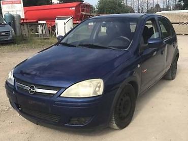 tuned air: OPEL CORSA C 1.7 CDTI - KOMPLETAN AUTO U DELOVIMA | Kompletan auto — 1