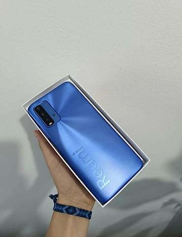 Мобильные телефоны и аксессуары: Redmi, Redmi 9T, Б/у, 128 ГБ, цвет - Синий, 2 SIM — 1