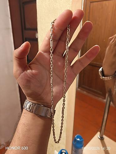 cəhrayi dasli uzuklər: Boyunbağı, Gümüş — 5