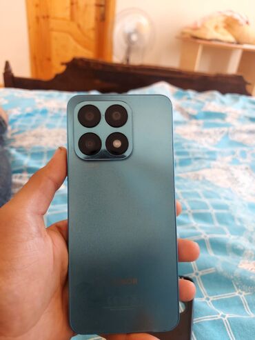 səs ucaldıcı: Honor X8a, 128 GB, rəng - Göy