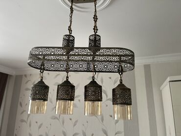 çilçıraq: Çılçıraq, 4 lampa, Metal