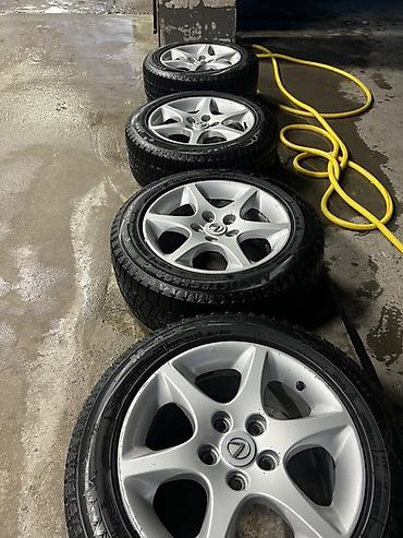Унаа: Комплект из 4 колес в сборе: легкосплавные диски Lexus + зимние шины — 2