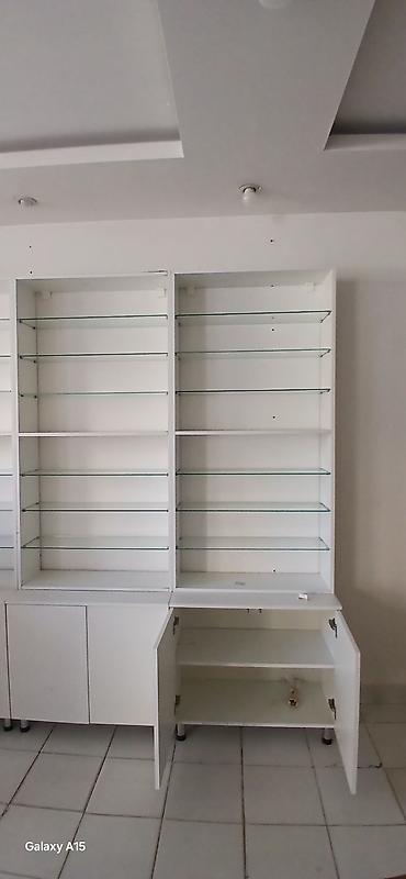 купить полки на стену: Kosmetika dukani ucun vitrin polkalar satilir1 ededi 250m — 8