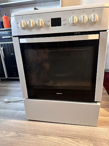 Кухонные плиты и варочные поверхности: Комбинированная плита, Beko, Б/у, Напольная, Механическая, Полная оплата — 2