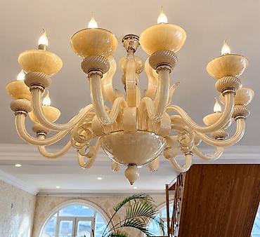 samdanlar: Çılçıraq, 10 və daha çox lampa, Şüşə — 1