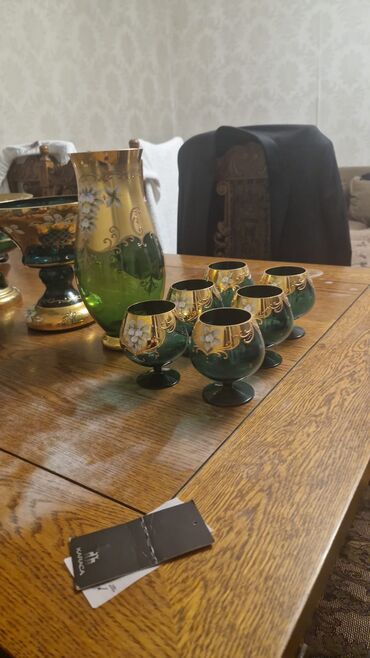 Digər dəstlər və servizlər: Real alıcıya endirim olacaq. Bohemia üslubunda dekorativ şüşə və — 12