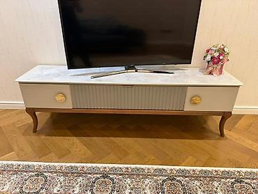 set mebel: 2 ədəd yumşaq oturacaqlı divan seti - Rəng: tünd mavi (indigo — 5