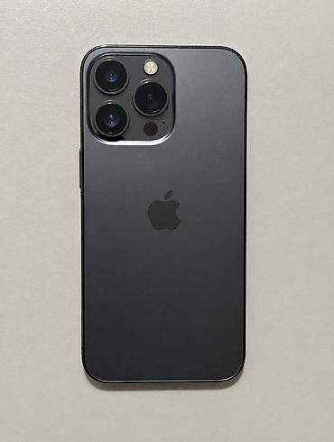 ноотбук айфон: IPhone 13 Pro, Б/у, 256 ГБ, Черный, Зарядное устройство, Чехол, 87 % — 2