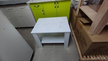 Кухонные гарнитуры: Журнальный Стол, цвет - Белый, Новый