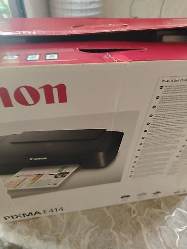 kapsul qəhvə masini: Canon firmasının E414 prinetri Yenidir istifadə olunmayıb çox — 7