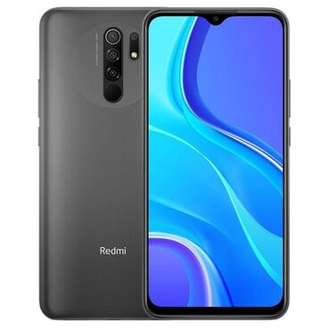 Xiaomi: Xiaomi Redmi 9, 32 GB, rəng - Qara, 
 Sensor, Barmaq izi, İki sim kartlı