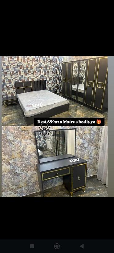 ucuz kravat: Yataq mebel desti — 1
