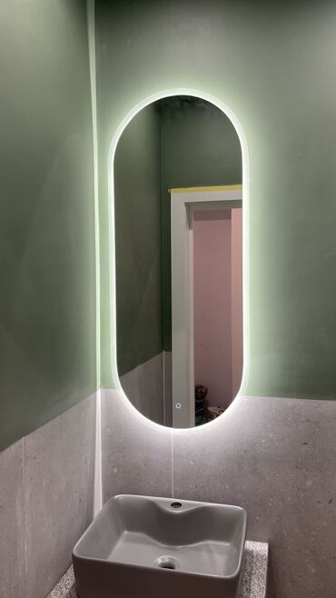 стенные зеркала: Зеркала с подсветкой на заказ и в наличии!