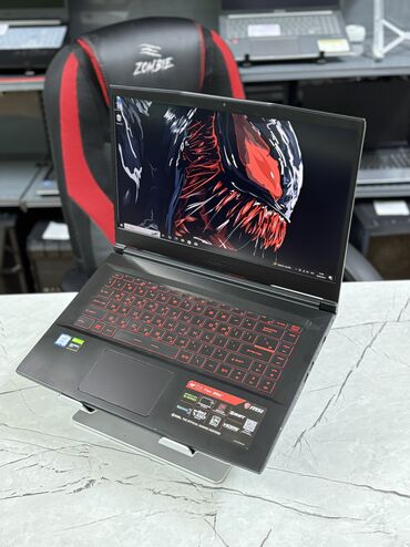 компьютерный: Ноутбук, MSI, 16 ГБ ОЗУ, Intel Core i7, 15.6 ", Для работы, учебы, память HDD + SSD