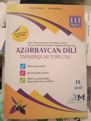 4 cü sinif testleri azerbaycan dili 2023: Rm Nəşriyyati 9cu sinif 111 mətn. Azərbaycan dili