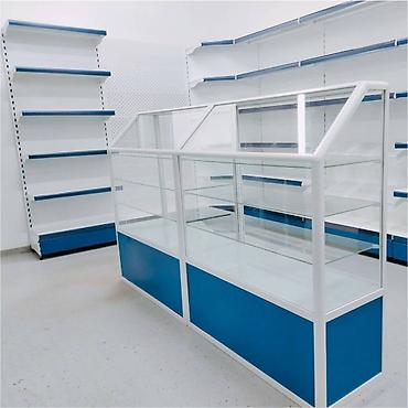 Стеллажи: Торговое оборудование для магазина, стеллаж полки, прилавок витрина — 3