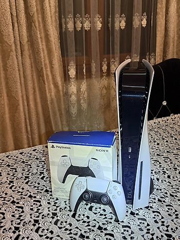 x8 pro: Sony PlayStation 5 Fat 825GB (Disk versiyası) Üsdünde 1 eded — 2