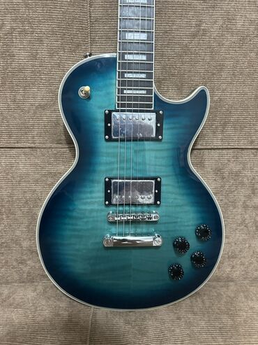 Гитары: Электрогитара реплика Gibson Lespaul в состоянии нового инструмента