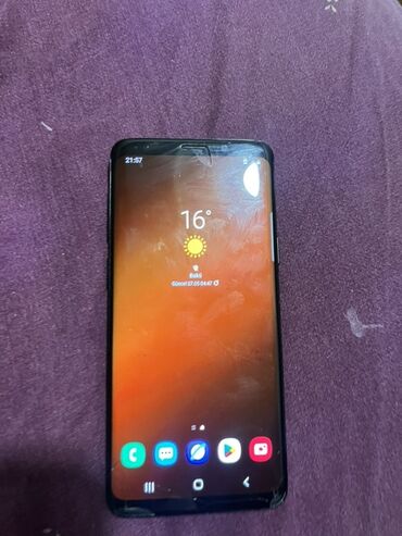 Samsung: Samsung Galaxy S9, 64 GB, rəng - Qara, İki sim kartlı