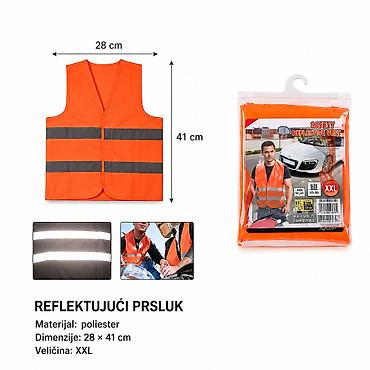 KMT Zaštitni prsluk XL narandžasti 2000969 Narandžasti