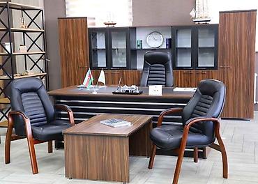 Ofis mebeli: Ofis üçün rəhbər dəsti – masalar və dolablar - Komplekt: əsas — 2