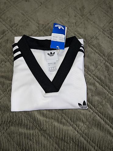 vikend torba: ADIDAS Adicolor Football Jacquard Crop Long-Sleeve Top vel. S — 7