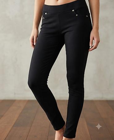 Crne ženske jeggings pantalone – slim/skinny kroj - Boja: crna - na lalafo.rs Crne ženske jeggings pantalone – slim/skinny kroj - Boja: crna -