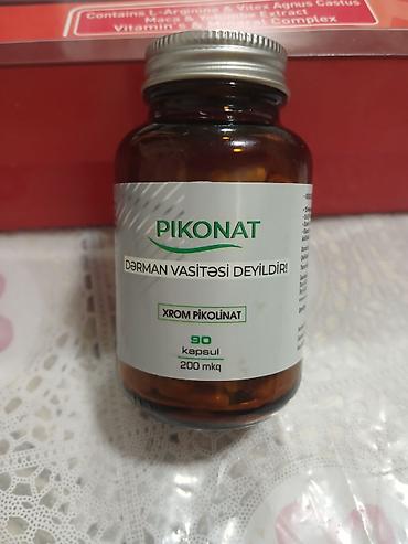 Pikonat – Xrom Pikolinate qida əlavəsi Məhsul haqqında: - Növ