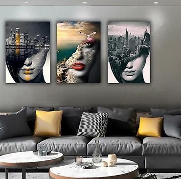 Şəkillər, tablolar: -Tablolar qalın kətan parça üzərində, tam keyfiyyətli və şəklin — 20