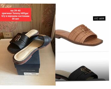 Basanoşka və səndəllər: Tommy Hilfiger, Ölçü: 39, rəng - Qara, İşlənmiş lalafo.az -da Basanoşka və səndəllər: Tommy Hilfiger, Ölçü: 39, rəng - Qara, İşlənmiş